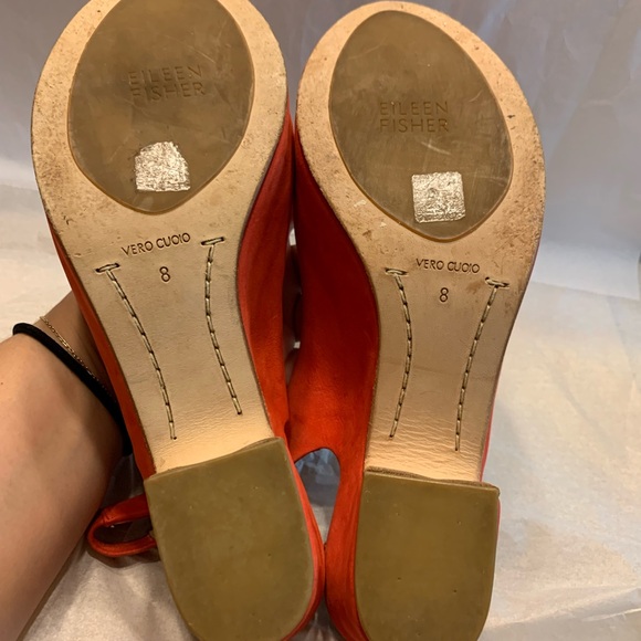 Eileen Fisher Slingback Block Heels - Picture 9 of 10